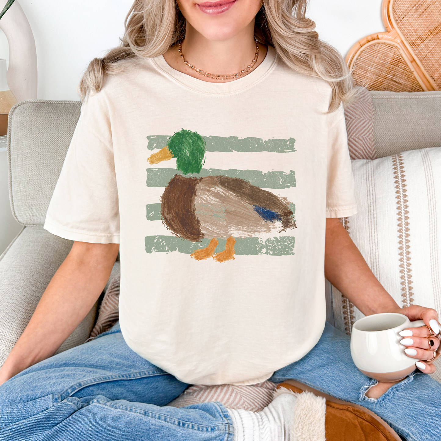 Retro Mallard Duck Tee