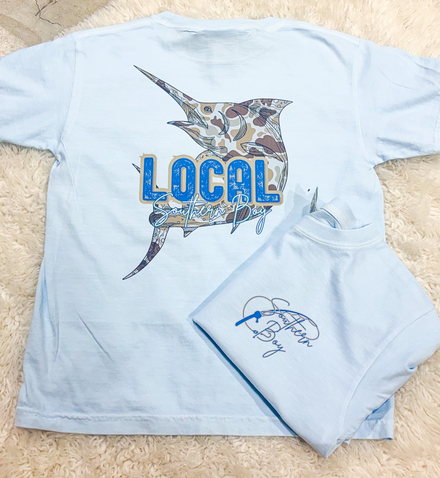 Local Southern Boy Comfort Color T-shirt