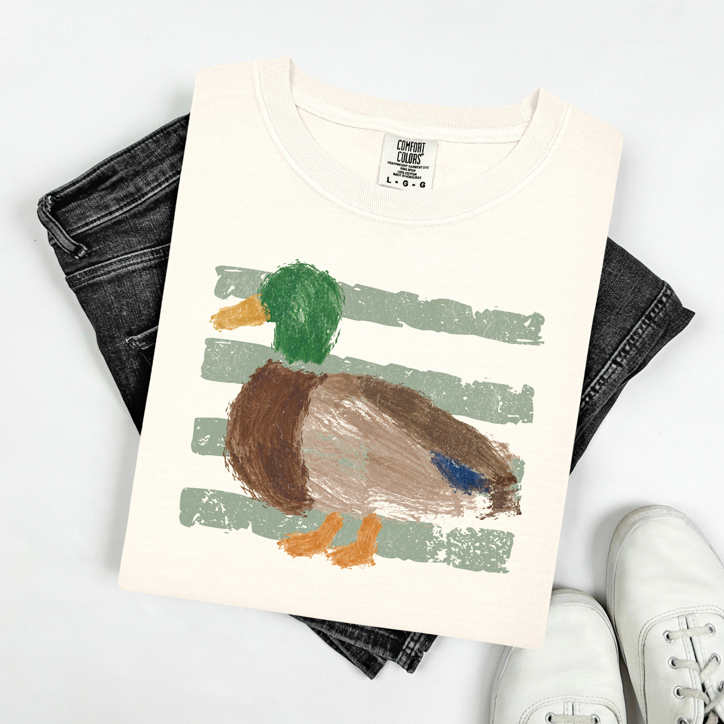 Retro Mallard Duck Tee