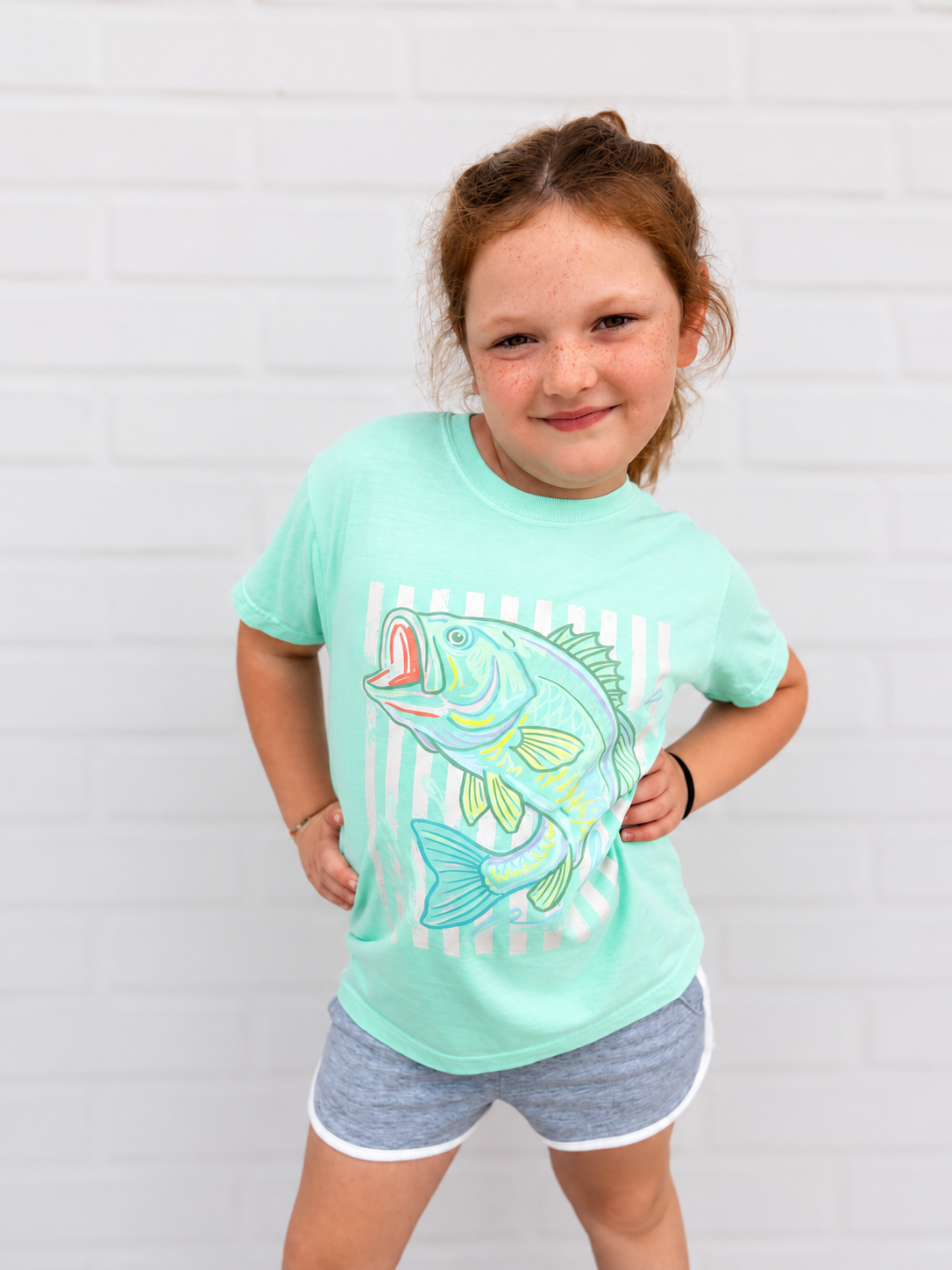 Bass Striped Fish Tshirt